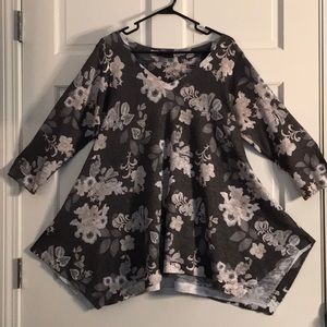 Flower Tunic Top